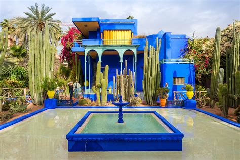 jardin de majorelle yves saint laurent|jacques majorelle garden.